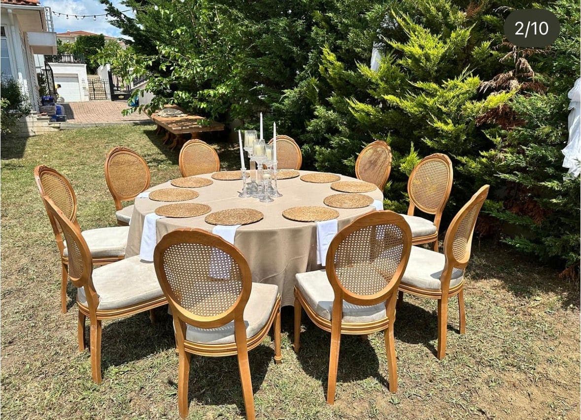 Masa Sandalye Kiralam Nilay Organizasyon