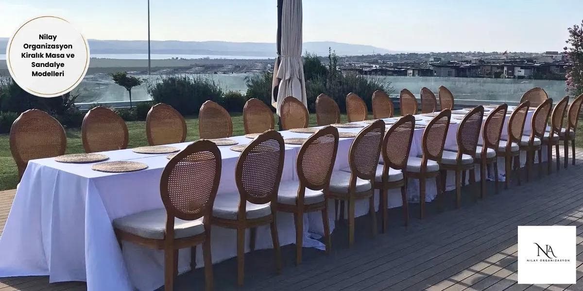 Nilay Organizasyon Kiralık Masa ve Sandalye Modelleri incelemek için sayfamızı ziyaret ediniz.